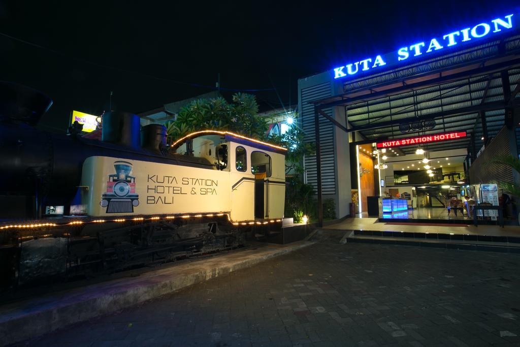 Kuta Station Hotel And Spa Bali Zewnętrze zdjęcie