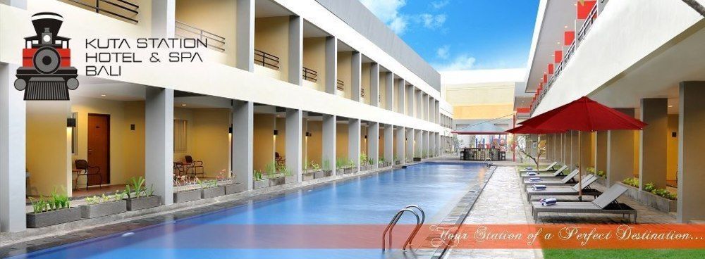 Kuta Station Hotel And Spa Bali Zewnętrze zdjęcie